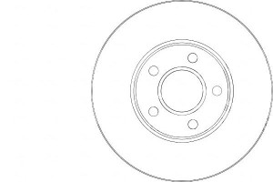 Tarcze Hamulcowe 2szt Ford Tourneo Connect 02- A.b