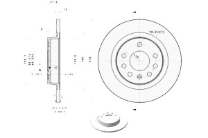 Tarcze Hamulcowe Brembo 569115 93171848 93188377 9