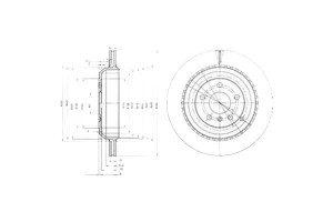 Tarcze Hamulcowe 2szt Mercedes Gl (x164) M (w164)