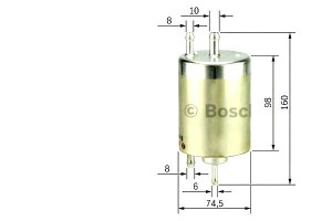 Filtr Paliwa Mercedes M112 113 W202 Bosch