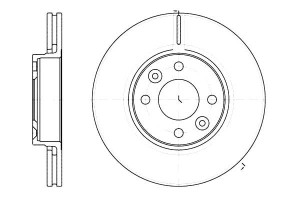 Tarcze Hamulcowe Remsa 7701207795 40206ax600 40206