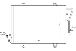 Skraplacz Klimatyzacji Renault Clio Ii Thalia I 1.