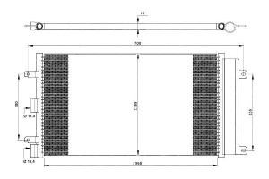 Skraplacz Klimatyzacji Fiat Nrf
