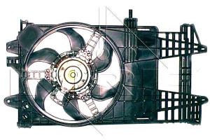 Wentylator Chłodnicy Fiat Punto 1,2 02-06 +ac Nrf
