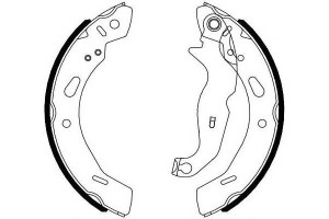 Szczęki Hamulcowe Ford Fiesta Vi Ka+ 1.0-1.6d 06.0