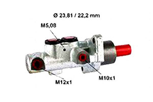 Pompa Hamulcowa Bmw 320-330 E46 99- Metelli