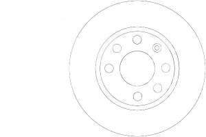 Tarcze Hamulcowe 2szt Volvo 440-460 88-96 Wen. A.b