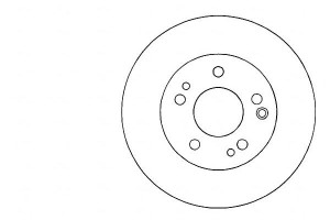 Tarcze Hamulcowe 2szt Mercedes W124 85-95 A.b.s.