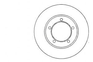 Tarcze Hamulcowe 2szt Daihatsu Feroza 88-99 A.b.s.