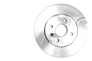 Tarcze Hamulcowe 2szt Opel Meriva 03-10 Tył A.b.s.