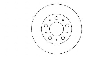 Tarcze Hamulcowe 2szt Alfa Romeo 156 02-05 Tył A.b