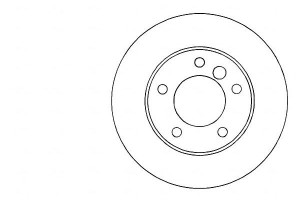 Tarcze Hamulcowe 2szt Bmw 3 E36 91-00 A.b.s.