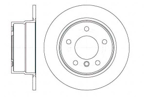 Tarcze Hamulcowe 2szt 272x10 P 5-otw Bmw 3 E36 316