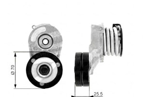 Napinacz Paska Wielorowkowego Opel Astra G Astra G