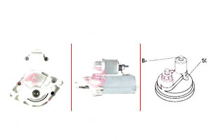 Rozrusznik 12v 1.3kw Casco
