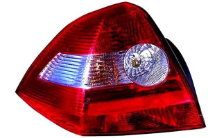 Lampa (kolor Kierunkowskazu Biały Kolor Szkła Czer