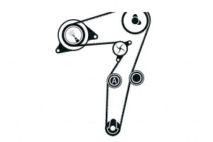 Zestaw Rozrządu Opel 1,9cdti 04- 199z Astra H Skf