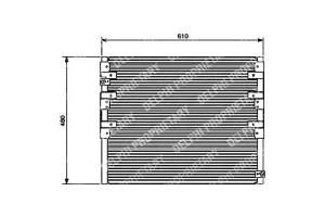 Skraplacz Klimatyzacji Toyota Land Cruiser Land Cr