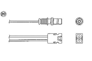 Sonda Lambda Mercedes 190 (w201) Coupe (c124) Komb