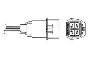 Sonda Lambda Nissan Almera 00- Ngk