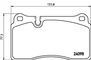 Klocki Hamulcowe Vw Przód Audi Tt 09- 2,5tfsi Quat