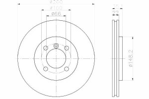 Tarcze Hamulcowe 2szt Bmw Przód E30 86-93 Textar