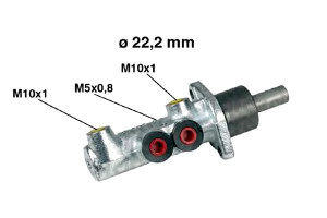 Pompa Hamulcowa Fiat Doblo 01- (+abs) Cifam