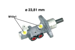 Pompa Hamulcowa Vw Golf3 4 Passat Vento 23,81mm Me
