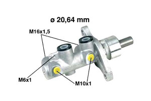 Pompa Hamulcowa Hyundai Atos 1,0 98-14 Metelli