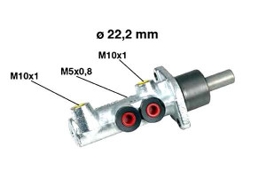 Pompa Hamulcowa Fiat Doblo 01- Z Abs Metelli