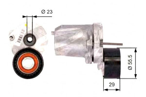 Napinacz Paska Wielorowkowego Bmw 1 (e81) 1 (e82)