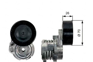 Napinacz Paska Wielorowkowego Bmw 5 (e60) 5 (e61)