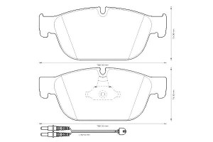 Klocki Hamulcowe Ceramiczne Citroen C5 Iii C6 Ds4