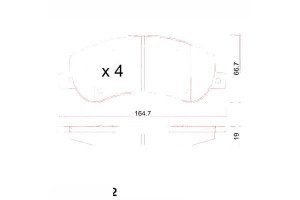 Klocki Hamulcowe Vw Amarok 10- Przód Zimmermann