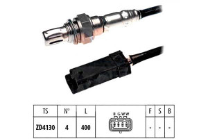Sonda Lambda Facet 9673438580 89465yv010 1998196