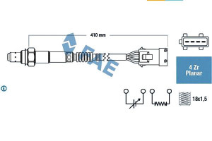 Sonda Lambda (ogrzewana) Citroen Berlingo Berlingo