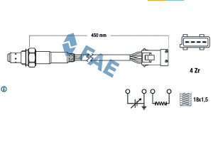 Sonda Lambda Citroen Berlingo Saxo Xsara Peugeot 1