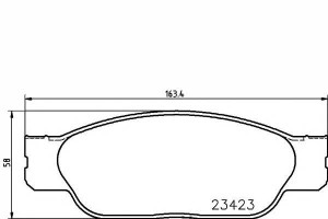 Klocki Hamulcowe Jaguar Przód S-type 99-06 Textar