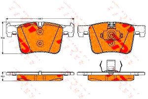 Klocki Hamulcowe Bmw Przód 1 2 3 4 X3 X4 2,0-3,0 1