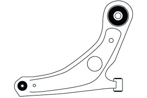 Wahacz Przód Honda Jazz (gd) 1.2 1.4 03 02 Pr Frap