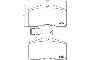 Klocki Hamulcowe Mintex 4d0698151q 4d0698151l