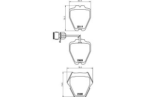 Klocki Hamulcowe Mintex 4d0698151 P R S