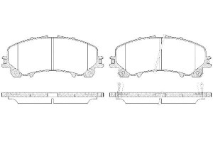 Klocki Hamulcowe Remsa D10604ga5a D10604ga0a D1060
