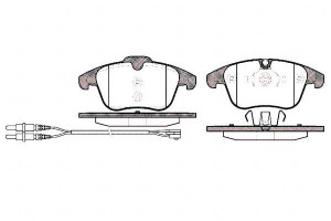 Klocki Hamulcowe Citroen C5 Peugeot 508 407 18.8mm