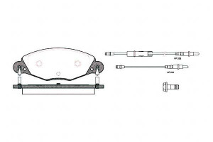 Klocki Hamulcowe Citroen C5 18mm Wva23273 Ze Sruba