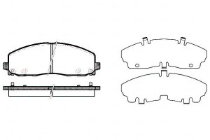 Klocki Hamulcowe Przód Fiat Freemont 11> Chrysler