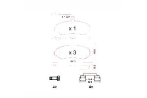Klocki Hamulcowe Fiat Scudo 07- Z Czuj. Zimmermann