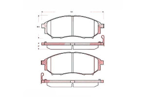 Klocki Hamulcowe Nissan Navara 05- Zimmermann