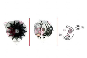 Alternator Casco 1005351 86ab10300na 86ab10300nb 8