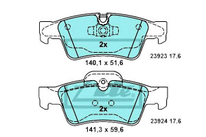 Klocki Hamulcowe Ceramiczne Mercedes Gl (x164) M (